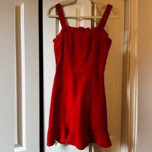 Reformation Red Mini Dress